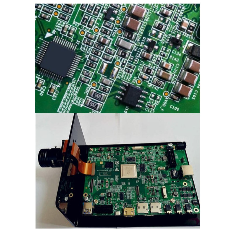 pcb with cpu