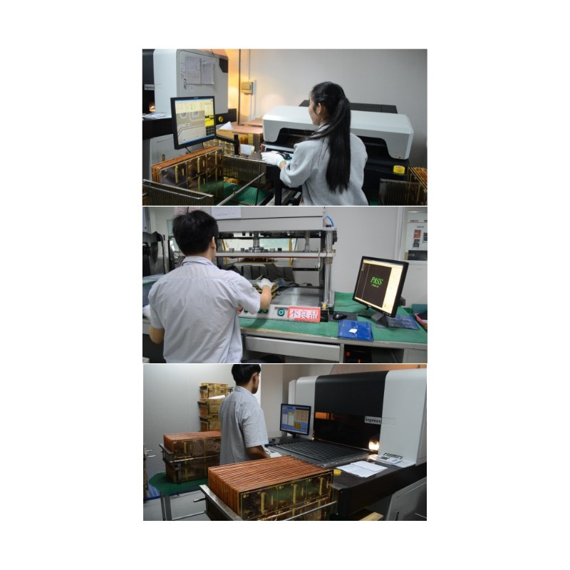 Flexible PCB different test in first and the end of production.