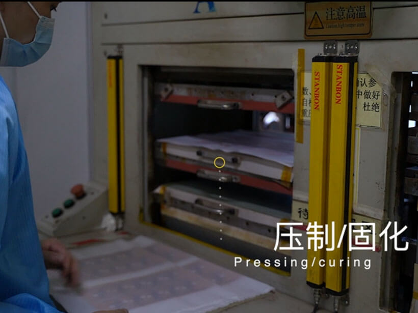 mondo_production-process-10 Flex PCB production process: Hot Press Lamination