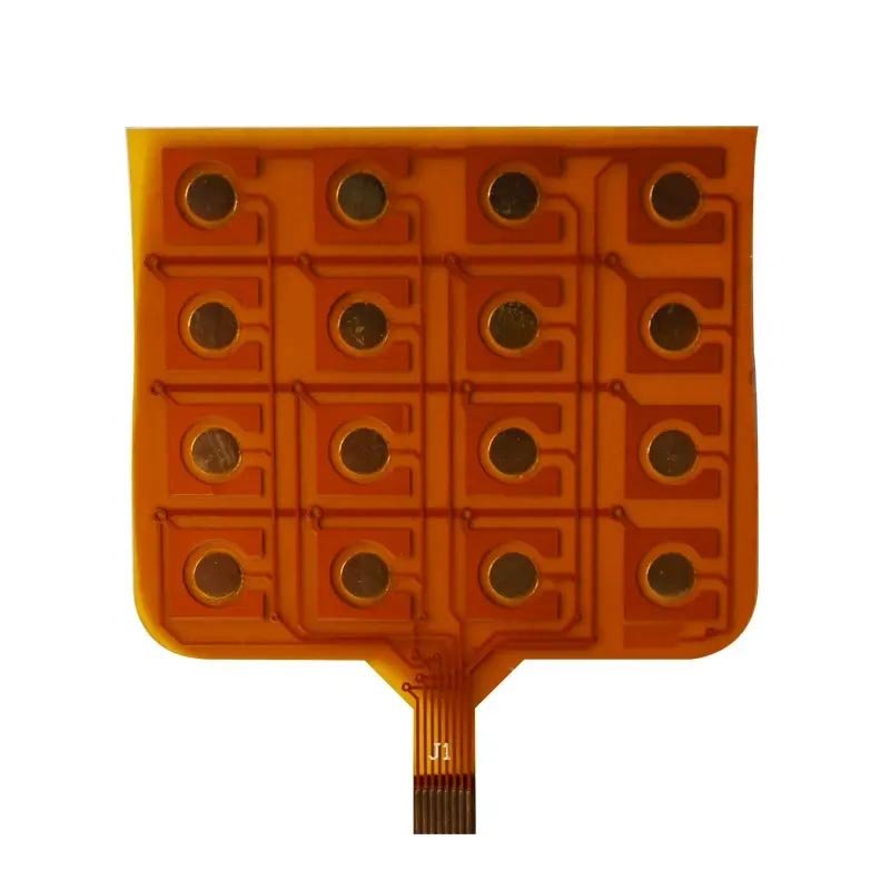 Board: flexible circuit for a password lock on a door